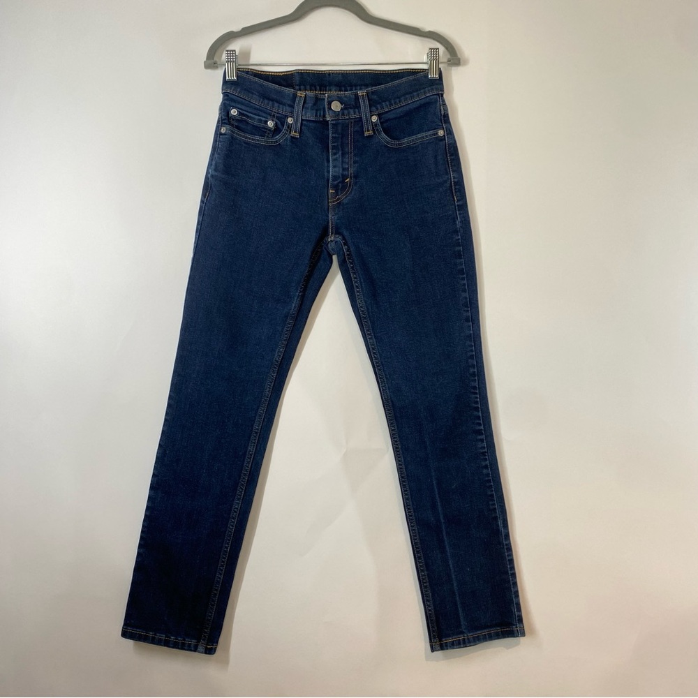 Levi's 511 Slim Fit Men's Dark Hollow Dark Wash Stretch Denim Jeans Size 29